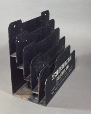 画像4: 1950's Metal Advertising Letter Holder  (4)