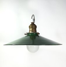 画像1: German-Deco "Enamel" Pendant Lamp (1)