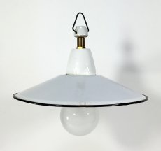 画像1: German-Deco "Enamel" Pendant Lamp (1)