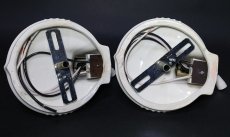 画像12: 1930-40's "2-way" Porcelain Bathroom Lamp【PAIR】 (12)