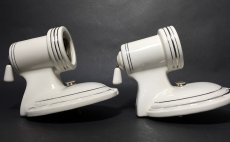 画像12: 1930-40's "2-way" Porcelain Bathroom Lamp【PAIR】 (12)