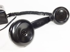 画像11: - 実働品 - 1940's "Western Electric" Art-Deco Wall Telephone (11)