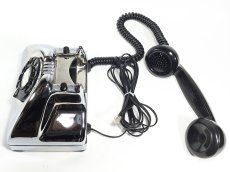 画像18: - 実働品 - Early 1950's U.S.ARMY Chromed Telephone 【BLACK × SILVER】 (18)