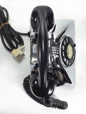 画像12: - 実働品 - Early 1950's U.S.ARMY Chromed Telephone 【BLACK × SILVER】 (12)