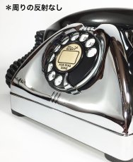 画像4: - 実働品 - Early 1950's U.S.ARMY Chromed Telephone 【BLACK × SILVER】 (4)