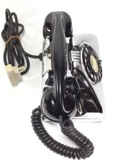 画像11: - 実働品 - Early 1950's U.S.ARMY Chromed Telephone 【BLACK × SILVER】 (11)