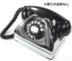 画像5: - 実働品 - Early 1950's U.S.ARMY Chromed Telephone 【BLACK × SILVER】 (5)