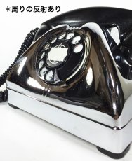 画像3: - 実働品 - Early 1950's U.S.ARMY Chromed Telephone 【BLACK × SILVER】 (3)