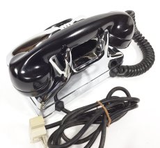 画像16: - 実働品 - Early 1950's U.S.ARMY Chromed Telephone 【BLACK × SILVER】 (16)