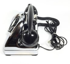 画像17: - 実働品 - Early 1950's U.S.ARMY Chromed Telephone 【BLACK × SILVER】 (17)