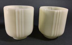 画像14: 1930-40's "2-way" Porcelain Bathroom Lamp【PAIR】 (14)