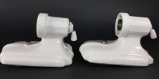 画像10: 1930-40's "2-way" Porcelain Bathroom Lamp【PAIR】 (10)