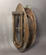 画像2: 1920-30's Solid Brass Door Knocker + "Speakeasy" (2)