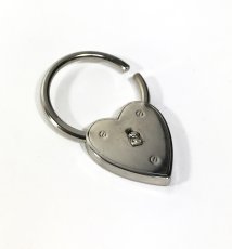 画像6:  1940's  ♡Heart Shaped♡ Advertising Key Ring 【箱付きDEAD-STOCK】 (6)