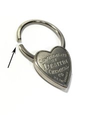 画像5:  1940's  ♡Heart Shaped♡ Advertising Key Ring 【箱付きDEAD-STOCK】 (5)