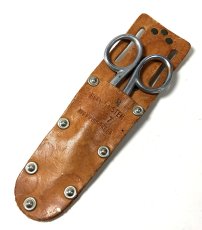 画像1: 【BELL SYSTEM】Scissor w/Leather Case  (1)