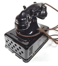 画像12: - 実働品 - 1920's  【Western Electric】Telephone with Ringer Box (12)