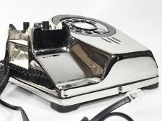 画像19: - 実働品 - （ひかり電話可） 1940's U.S.ARMY "2-Way" Chromed Telephone【BLACK × SILVER】 (19)