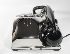 画像12: - 実働品 - （ひかり電話可） 1940's U.S.ARMY "2-Way" Chromed Telephone【BLACK × SILVER】 (12)