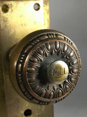 画像2: Early-1900's【BELL】built-in Bell Doorknob "COMPLETE" set (2)