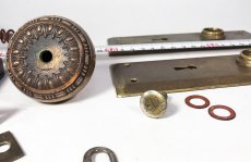 画像9: Early-1900's【BELL】built-in Bell Doorknob "COMPLETE" set (9)