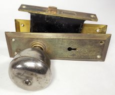 画像6: Early-1900's【BELL】built-in Bell Doorknob "COMPLETE" set (6)