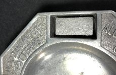 画像6: 1920-30's "ADVERTISING" Cast Aluminum Ashtray (6)