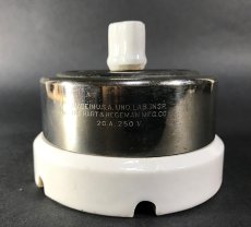 画像3: "特大" 1910-20's【H&H Mfg Co.】Porcelain Rotary Switch  (3)