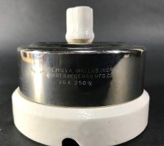 画像4: "特大" 1910-20's【H&H Mfg Co.】Porcelain Rotary Switch  (4)