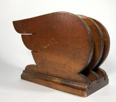 画像7: 1930's【LETTERS】Wooden Letter Holder  (7)