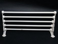 画像13: 1900-20's Cast-Iron "Train" Bathroom Rack/Shelf (13)