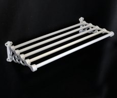 画像3: 1900-20's Cast-Iron "Train" Bathroom Rack/Shelf (3)