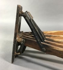 画像5: 1900-20's "WOOD" Wall Mount Clothes Rack (5)