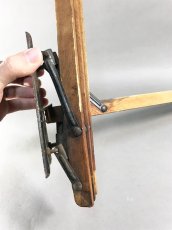 画像8: 1900-20's "WOOD" Wall Mount Clothes Rack (8)