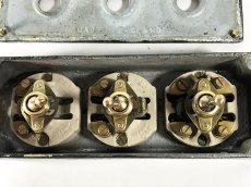 画像8: 1930-40's "Triple" Iron×Brass Toggle Switch (8)