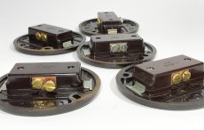 画像7: ＊残り14個＊ 1930-40's Art Deco "G.E." Bakelite Outlet  【デッドストック（バラ売り）】 (7)