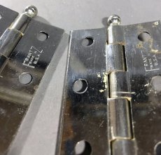 画像3: 1920-30's "Ball Tip" Cabinet Hinges (3)