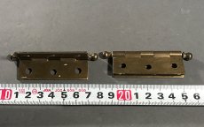 画像5: 1920-30's "Ball Tip" Cabinet Hinges (5)