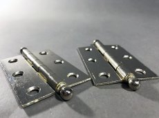 画像4: 1920-30's "Ball Tip" Cabinet Hinges (4)