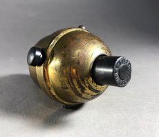 画像1: 1910-20's Brass Pendant Light Switch (1)