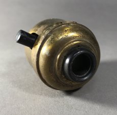 画像3: 1930's Brass Pendant Light Switch (3)