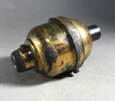 画像3: 1910-20's Brass Pendant Light Switch (3)