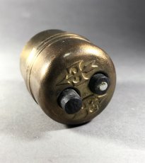 画像1: 1920's Brass Pendant Light Switch (1)