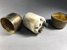 画像4: 1920's Brass Pendant Light Switch (4)