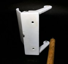 画像7: 1920-30's German-Deco "Cast-Iron" Toilet Paper Holder (7)