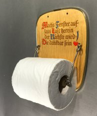 画像1: 1950's German Wooden Toilet Paper Holder (1)