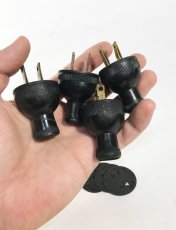 画像3: 4-set "Hard Rubber" Elactric Plugs (3)