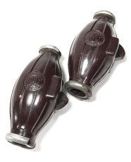 画像1: 1930-40's "G.E." Brown Bakelite Switch  バラ売り (1)