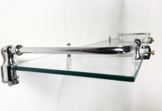 画像3: 1940-50's French Bathroom Glass Shelf (3)