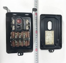 画像4: 【ちょ〜特大 !! 】 1930's "SINGER" Wall Mount Switch Box (4)